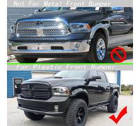 Elegante Staffa di Montaggio Targa Nera per Dodge per Ram 1319 68141642AA