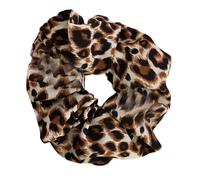 Elegante stampa leopardi Scrunchies per le donne morbide fasce per capelli elastiche legami per capelli comodi accessori per capelli decorazione per capelli
