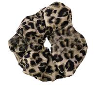 Elegante stampa leopardi Scrunchies per le donne morbide fasce per capelli elastiche legami per capelli comodi accessori per capelli decorazione per capelli