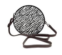 Elegante stampa zebra borse a tracolla per le donne viaggi, piccole borse in pelle borse a tracolla per le donne