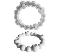 Elegante stampo circolare in silicone innovativo stampo per la progettazione unico supporto rotondo articoli per la casa sfera rotonda silicone