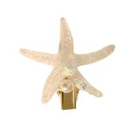 Elegante stella marina/conchiglia a forma di clip di capelli accessorio costiero vestito gioielli moda accessori per capelli per ragazze Sea Star Shell clip