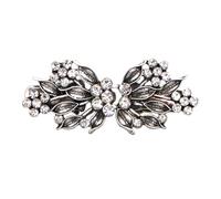 Elegante strass collare clip per le donne versatile sciarpa fibbie accessorio comodo indossare cardigan spilla ornamento metallo maglione titolare, 28,5, come descritto