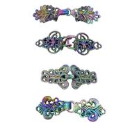 Elegante struttura impugnatura per scialli e racchiude permanente costruzione in metallo sicuro non scivolo piano adatto a tutti periodi contro slittamento nascondere proprietario, B, come descritto