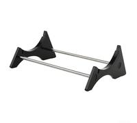 Elegante supporto per altoparlanti JBL per Flip456, design in acrilico, migliora l'audio e la stabilità dei tuoi altoparlanti (è nero)