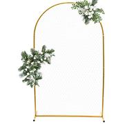 Elegante supporto per arco in metallo per matrimoni, perfetto per decorazioni floreali e palloncini all'ingresso o alla cerimonia