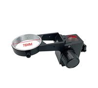 Elegante supporto per microscopio con manopola regolabile, staffa di messa a fuoco da 25/32 mm, accessorio leggero per microscopio