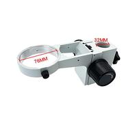 Elegante supporto per microscopio con manopola regolabile, staffa di messa a fuoco da 25/32 mm, accessorio leggero per microscopio