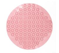 Elegante tappetino da bagno antiscivolo da 55 cm con materiale TPE e motivo a spina di cristallo per una maggiore trazione (rosa)