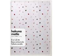 Hakuna Matte Tappeto gioco bambini in velluto - Coriandoli