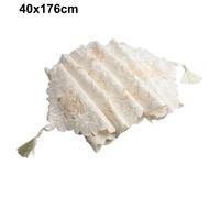 Elegante tappetino doilies bianco vintage tavolo in pizzo corridore per decorazi