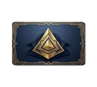 Elegante tappetino scolapiatti geometrico per bancone della cucina, tappetino scolapiatti in gomma assorbente oro nero arte vintage in pelle PU protezione 30,5 x 50,8 cm