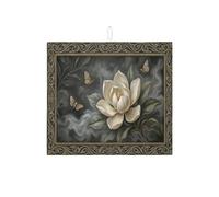 Elegante tappetino scolapiatti per bancone della cucina, tappetino assorbente vintage floreale, tappetino scolapiatti classico in microfibra botanica per decorazione bancone della cucina, 40,6 x 45,7