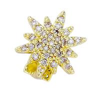 Elegante tappo di rame dei monili del corpo con la pietra di zircone per l'evento speciale sei punti di zirconia della stella Grillzs, One Size, come descritto, come descritto