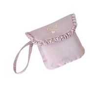 Elegante tasca organizer per assorbenti igienici, con grande capacità, per donne e ragazze, contenitore essenziale da viaggio per articoli da toeletta da donna, Viola, Taglia unica