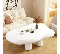 Elegante tavolino da caffè dal design irregolare a forma di nuvola, arredamento moderno unico per soggiorno e camera da letto, perfetto per l'estetica contemporanea della casa