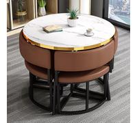 Elegante tavolo da pranzo e reception marrone per casa, ufficio, club e bar, versatile tavolo per il tempo libero per soggiorno, cucina, balcone, camera da letto, biblioteca e sala da biliardo