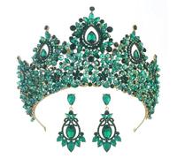 Elegante tiara da donna fatta a mano con perline di cristallo multicolore, un copricapo ispirato alle fate, per damigelle d'onore e a tema, Tiaras, Strass