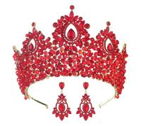 Elegante tiara da donna fatta a mano con perline di cristallo multicolore, un copricapo ispirato alle fate, per damigelle d'onore e a tema, Tiaras, Strass