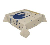 Elegante tovaglia da pranzo Eid Mubarak adatta alla maggior parte degli stili di