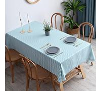 Elegante tovaglia in PVC, 40 x 60 cm, impermeabile, facile da pulire, perfetta per sala da pranzo, resistente ed elegante, per la casa e gli eventi