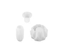 Elegante vaso candeliere e barattolo in resina epossidica, set A | Vaso geometrico multifunzionale e supporto per la decorazione della casa e l'organizzazione strumento di gioielli per gli