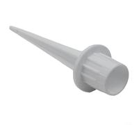 Elegante vaso da fiori in resina PP per spazzare le tombe, perfetto per creare tributi floreali nei luoghi di sepoltura (bianco)