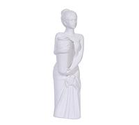 Elegante vaso in ceramica con corpo a forma di dea, decorazione femminile moderna nordica, statua in stile greco romano bianco, perfetto per la decorazione di casa e ufficio, pezzo d'arte unico
