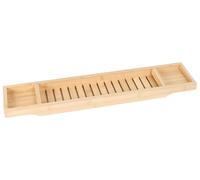 Elegante vassoio per vasca da bagno in bambù Accessori per il bagno in legno chi