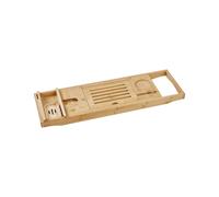 Elegante vassoio per vasca da bagno in bambù Accessori per il bagno in legno chi