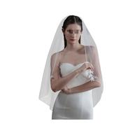 Elegante Velo da Sposa a Pettine, Velo da Sposa Regolabile, Velo da cattedrale in Pizzo Drappeggiato, Abiti da Sposa, Accessori da Sposa eterni, lussuosi Elementi Essenziali for la Cerimonia.