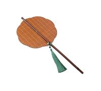 Elegante ventaglio pieghevole realizzato a mano in seta, strumento di raffreddamento portatile per camera da letto e viaggi, decorazione artistica culturale cinese tradizionale artigianale