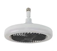 Elegante ventilatore da soffitto con telecomando per una migliore illuminazione della camera da letto e funzionalità di flusso d'aria (nero)