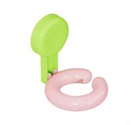 Elegante ventosa HFor Air Dryer Holder senza sforzo InstFor allFor ation per EFor asy BFor athroom OrgFor anizFor anizFor ation (C)