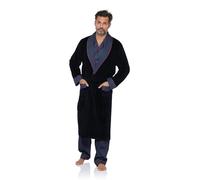 Elegante vestaglia per gli uomini Revise Vasco "RE-104" - 3XL - Blu scuro ver 2.
