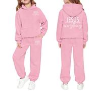 Elegante vestito in due pezzi con motivo floreale per ragazze, comodo e casual, Colore: rosa., 4-5 Anni