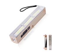 Eleganted Lanterna da Campeggio, 3 Modalità con Base Magnetica, 108 LED Barra Luminosa da Lavoro, 2000mAh Luci Portatili Ricaricabili USB per Home, Campeggio