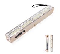 Eleganted Lanterna da Campeggio, 3 modalità con Base Magnetica, 156 LED Barra Luminosa da Lavoro, 4000mAh Luci Portatili Ricaricabili USB per Home, Campeggio