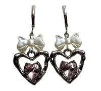 Eleganti A Forma Cuore Canno Canta Per Le Orecchie Eleganti Piercing A Sospensione Carini Bighette Gioielli Accessori Per Le Orecchie Alla