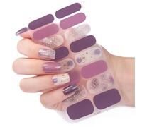 Eleganti adesivi per unghie in stile francese con lunga lucentezza rapidamente applicazione per tutti i giorni o occasioni speciali Adesivi per unghie francesi