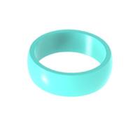 Eleganti anelli in silicone multicolore gioielli leggeri a prova di sudore unisex sport gioielli per le donne uomini dito in silicone, OOO, come descritto, come descritto