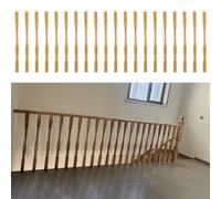 Eleganti balaustre in legno massello for scale - fusi da 37,4 pollici e 33,5 pollici for uso interno/esterno(95cm/37.4in 20 Pack)