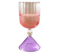 Eleganti bicchieri da vino colorati bicchieri da cocktail da cucina bicchieri unici in vetro adatti per regali e decorazioni per la casa