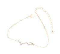 Eleganti braccialetti arabi con messaggio d'amore per donne ispirati all'Islam, gioielli portatili per San Valentino e anniversari