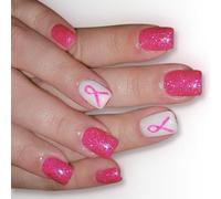 Eleganti Chiodi Artificiali Quadrati Francesi Scintillanti Pali Accessori Premere Su Brads Set Acrilico Unghie Finte Per Le Donne Professionale Scintillate Zoccoli Artificiali