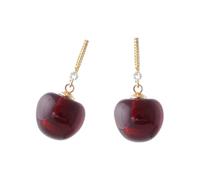Eleganti Ciliegie Trappola Orecchini Da Accessorio Multifunzionale E Dolce Ciondolo Cherries Per Abbigliamento Quotidiano E Partito Per La Vita Di Tutti I Giorni