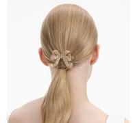 Eleganti clip per capelli con fiocco di strass per le donne-Accessori di cristallo per i capelli per le nozze, il ballo, la festa, le forcine d'oro per le donne ragazze decorazione dei capelli