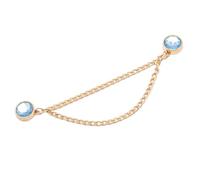 Eleganti clip per orlo con strass, regolazione della lunghezza dei pantaloni senza cuciture, per un aggiornamento dei jeans riutilizzabile, One Size, come descritto, come descritto