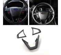 Eleganti coprivolante in di carbonio 3 pezzi per for FORD per modelli Fusion