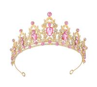 Eleganti corone di cristallo accessori per capelli diademi per donne festa di nozze strass fascia nuziale gioielli copricapo